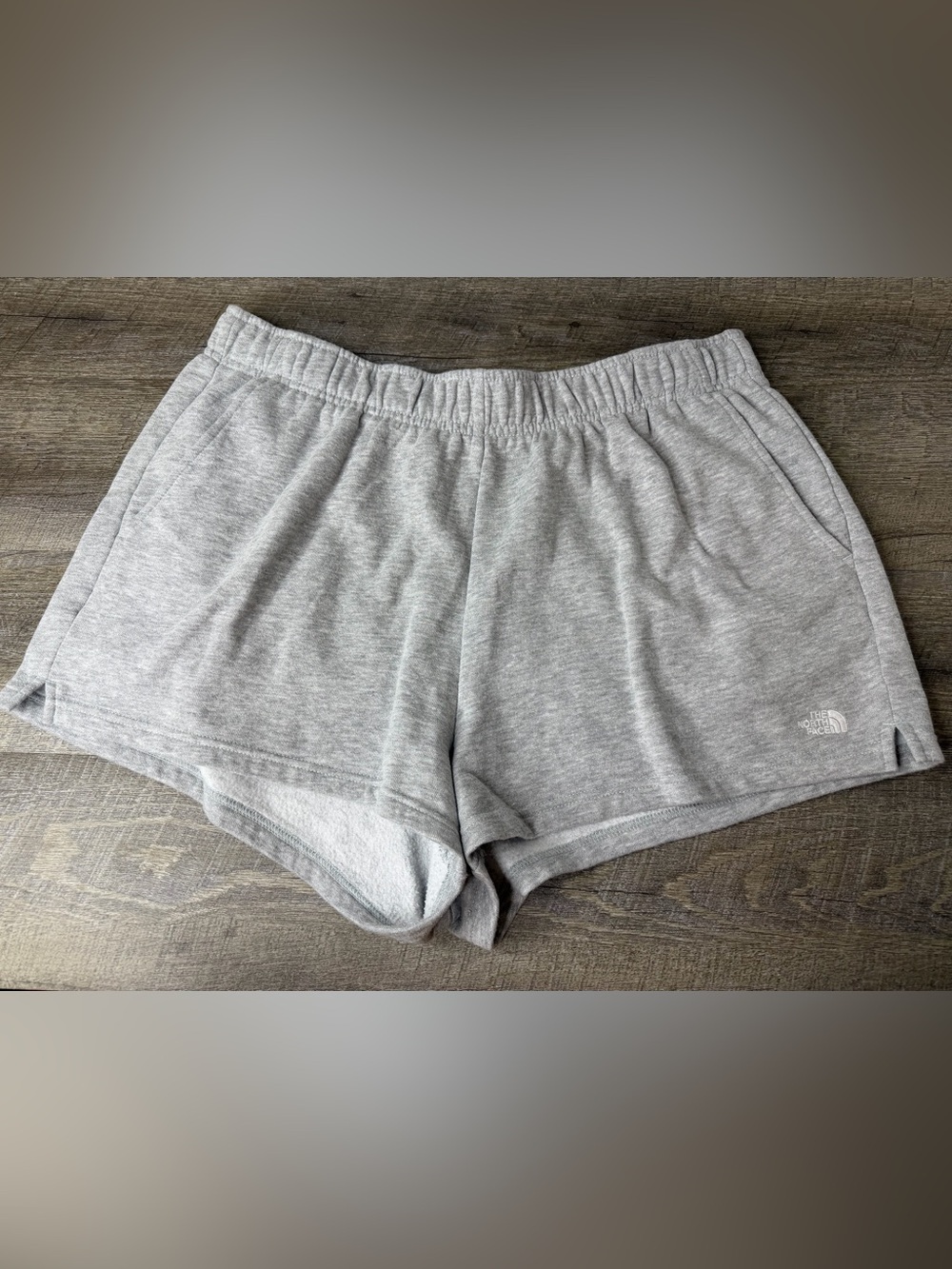 The North Face Shorts Women’s Gray Fleece Sweat Elastic Waist Casual XL